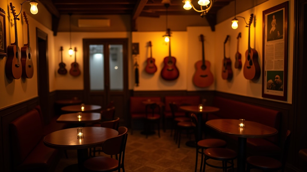 Interior of intimate music venue hosting Dremonti events